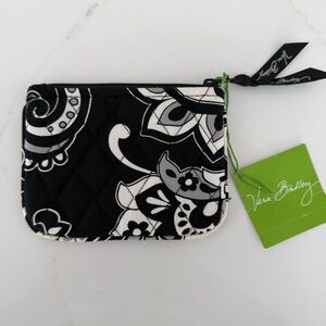Vera Bradley Midnight Paisley Coin Purse